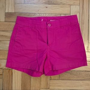 3/$15 Pink Khaki Shorts